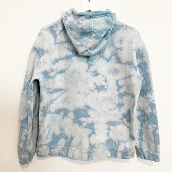 Standard Cloth Stockton Tie Dye Pullover Hoodie Sweatshirt Blue Urban Size Small - Picture 9 of 9